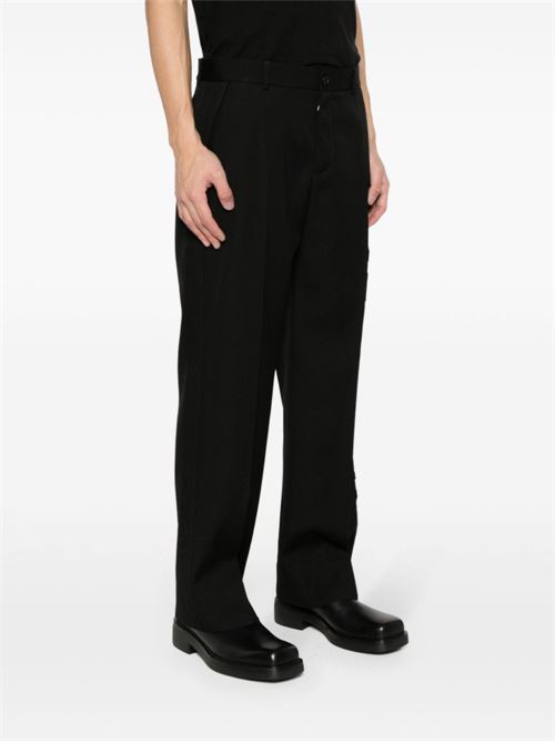 Wool trousers OFF WHITE | OMCO038S24FAB0011010